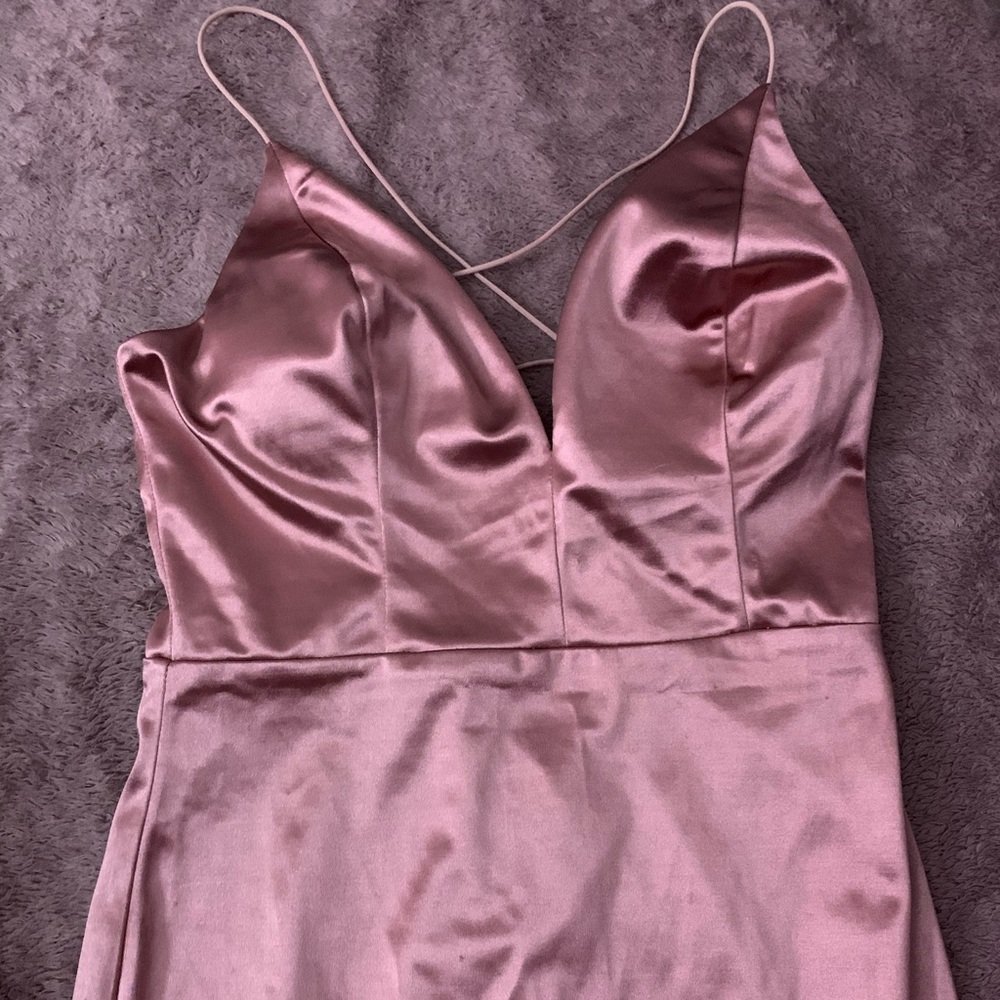 Satin Midi Dress